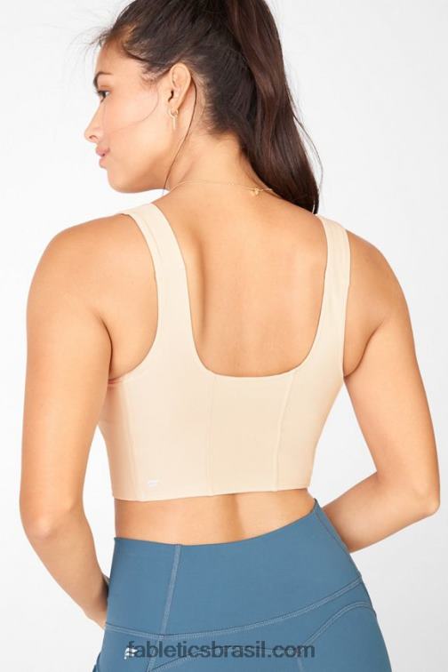 Fabletics leite com mel 420HR1691 charolette sutiã esportivo de baixo impacto mulheres
