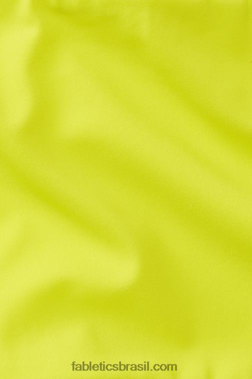 Fabletics limão azedo/branco clássico 420HR1505 top de banho cai-cai multiuso mulheres