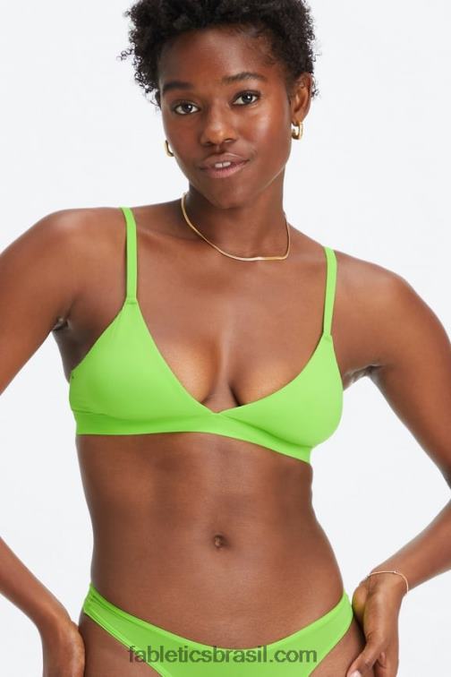 Fabletics maçã ácida 420HR1538 bralette triângulo de toque fino mulheres