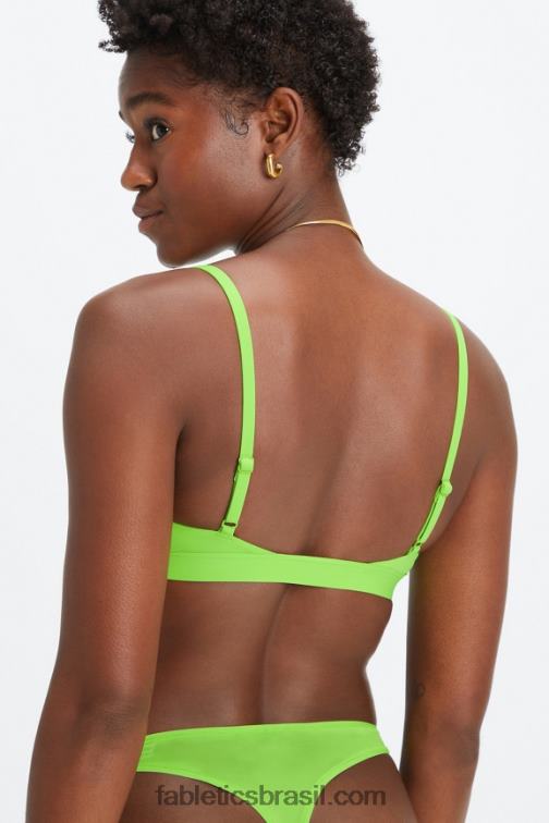 Fabletics maçã ácida 420HR1538 bralette triângulo de toque fino mulheres