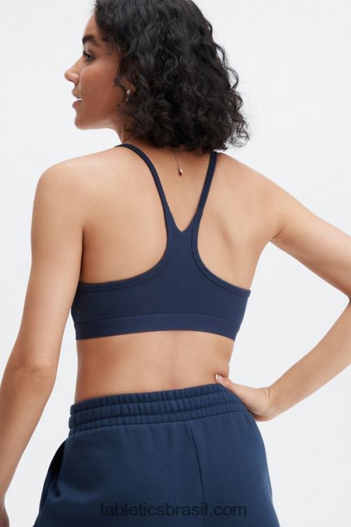 Fabletics marinha profunda 420HR1555 bralette com costas nadador mulheres