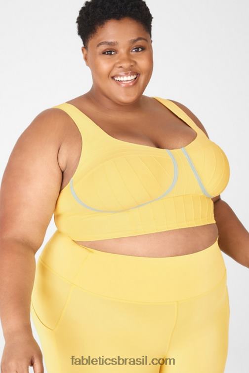 Fabletics meyer/sky way 420HR1666 nova sutiã esportivo de baixo impacto mulheres