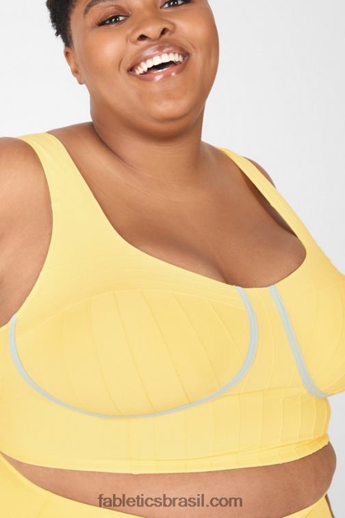 Fabletics meyer/sky way 420HR1666 nova sutiã esportivo de baixo impacto mulheres
