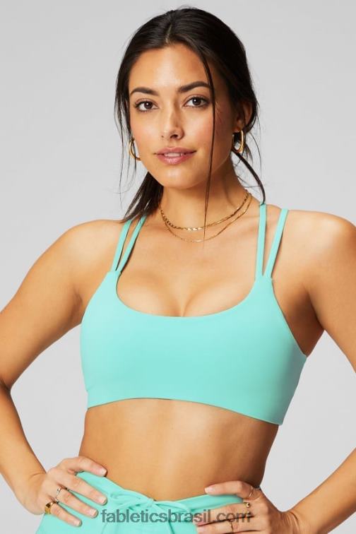 Fabletics néon à beira da piscina 420HR1453 principal sutiã de baixo impacto mulheres