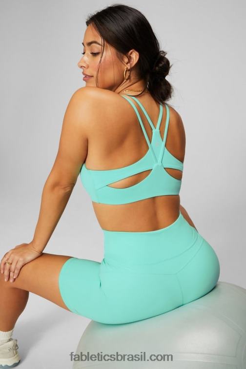 Fabletics néon à beira da piscina 420HR1453 principal sutiã de baixo impacto mulheres
