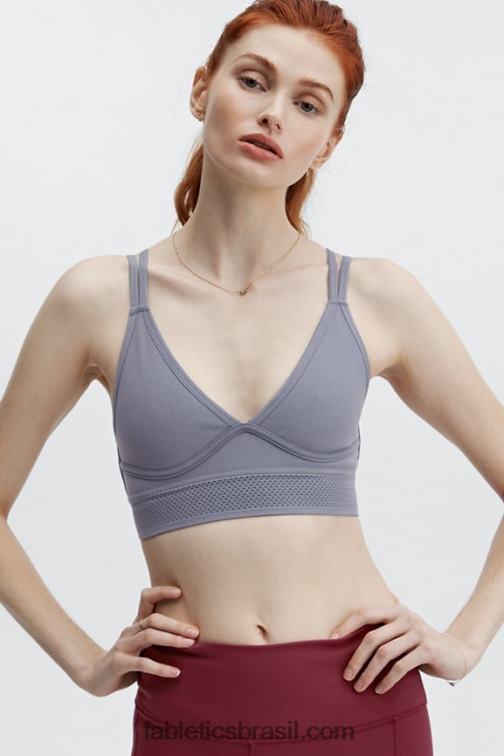 Fabletics nuvem de chuva escura 420HR1635 sutiã esportivo jenni sculptknit mulheres