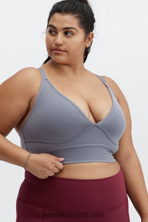 Fabletics nuvem de chuva escura 420HR1636 sutiã esportivo jenni sculptknit mulheres