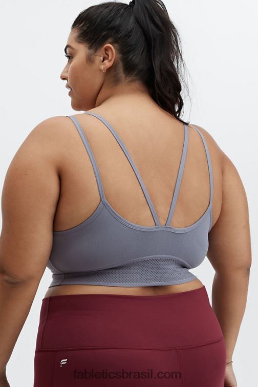 Fabletics nuvem de chuva escura 420HR1636 sutiã esportivo jenni sculptknit mulheres