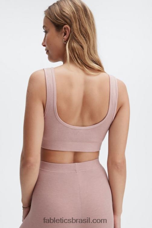 Fabletics poeira da trilha 420HR1552 soutien de malha com costas em busto restoreknit mulheres