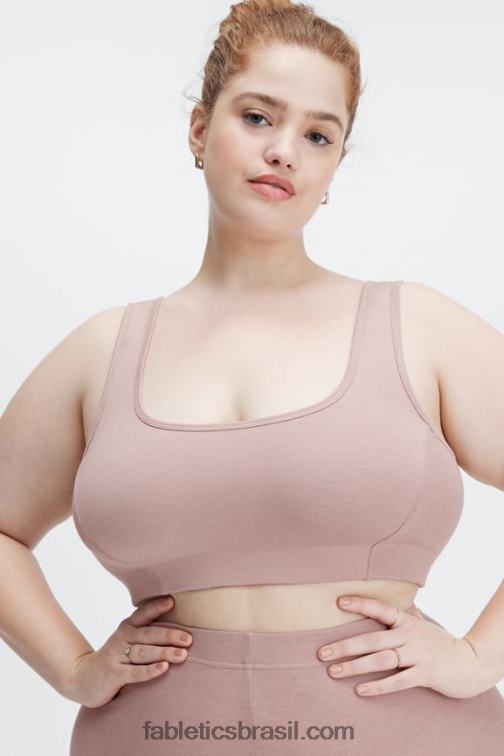 Fabletics poeira da trilha 420HR1553 soutien de malha com costas em busto restoreknit mulheres