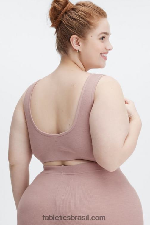 Fabletics poeira da trilha 420HR1553 soutien de malha com costas em busto restoreknit mulheres