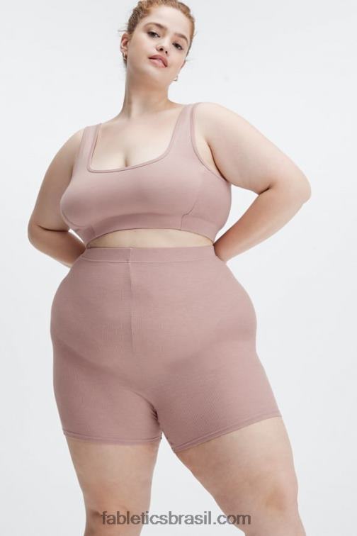 Fabletics poeira da trilha 420HR1553 soutien de malha com costas em busto restoreknit mulheres