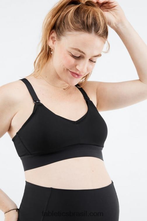 Fabletics preto 420HR1603 sutiã de amamentação mulheres