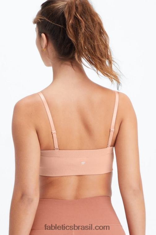 Fabletics sândalo 420HR1578 Camilla Sculptbandeau de malha mulheres