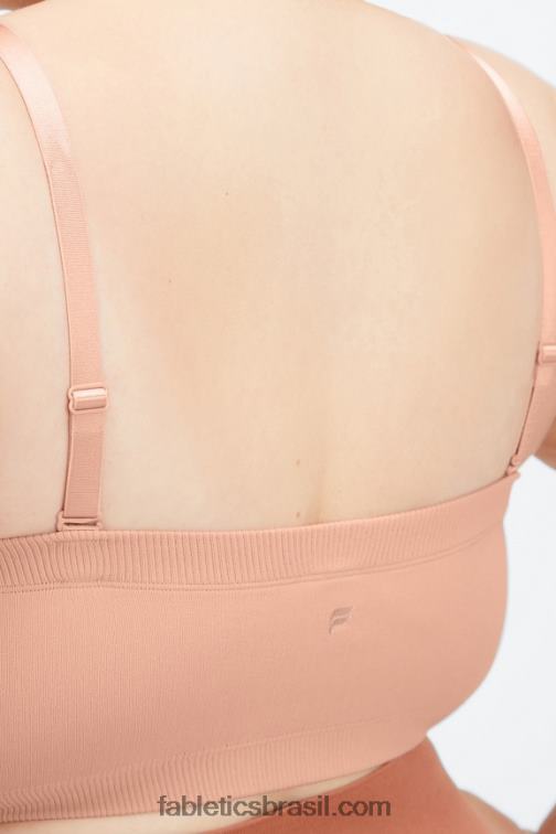 Fabletics sândalo 420HR1579 Camilla Sculptbandeau de malha mulheres