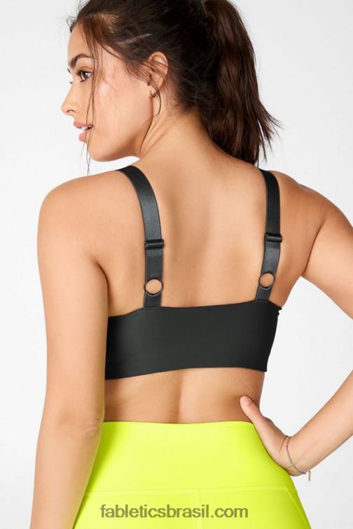 Fabletics sombra noturna/neon 420HR1676 ines sutiã esportivo de baixo impacto mulheres