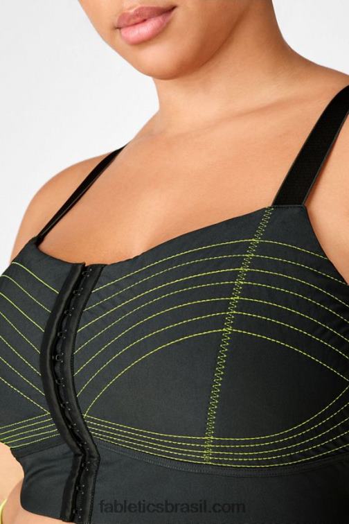 Fabletics sombra noturna/neon 420HR1677 ines sutiã esportivo de baixo impacto mulheres