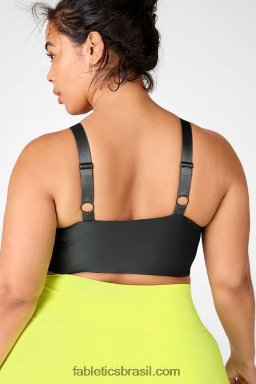 Fabletics sombra noturna/neon 420HR1677 ines sutiã esportivo de baixo impacto mulheres