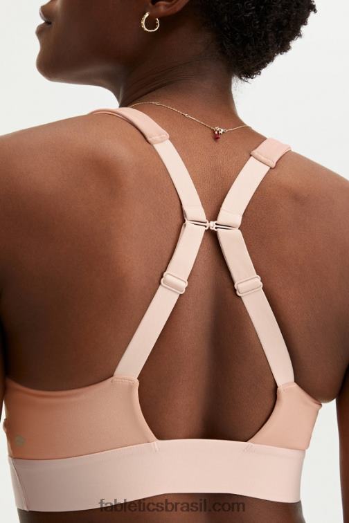 Fabletics tom rosa/areia 420HR1479 sutiã o dia todo todos os dias 103 mulheres