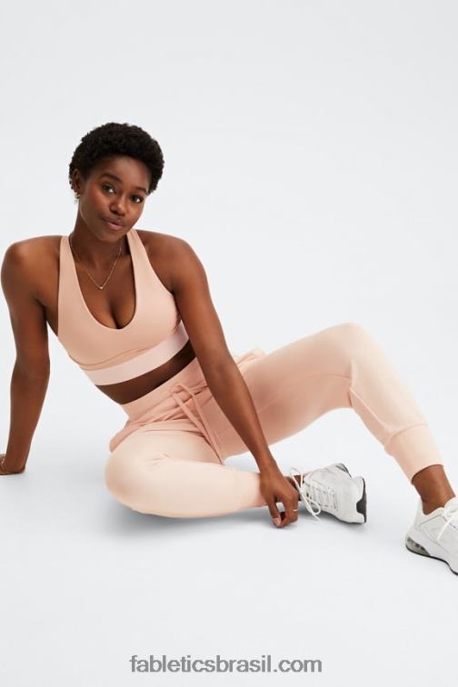 Fabletics tom rosa/areia 420HR1479 sutiã o dia todo todos os dias 103 mulheres