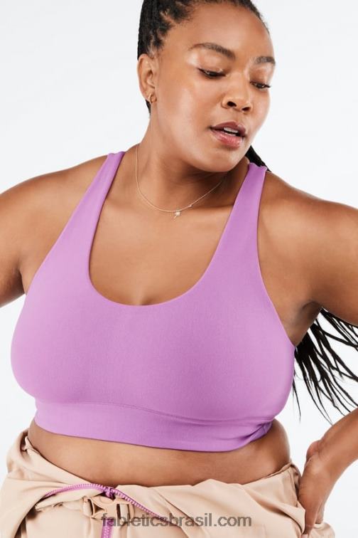 Fabletics toque especial 420HR1649 sutiã esportivo em tricot caroline esculpido mulheres