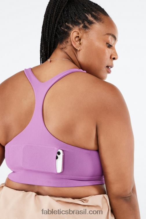 Fabletics toque especial 420HR1649 sutiã esportivo em tricot caroline esculpido mulheres