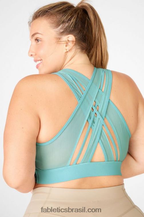 Fabletics Aquário 420HR1915 sutiã esportivo faye de médio impacto mulheres