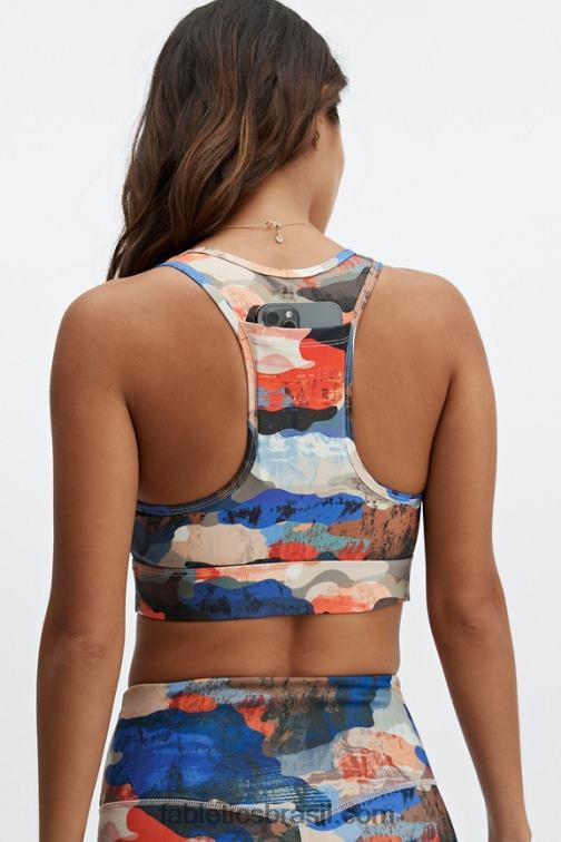 Fabletics Sião 420HR1765 sutiã esportivo de médio impacto em movimento 116 mulheres