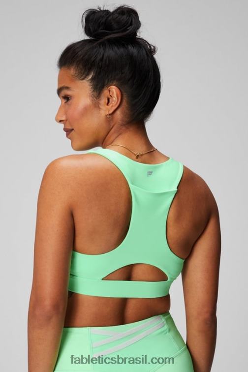 Fabletics cal açucarada 420HR1822 sutiã esportivo midi impacto médio para viagem 127 mulheres