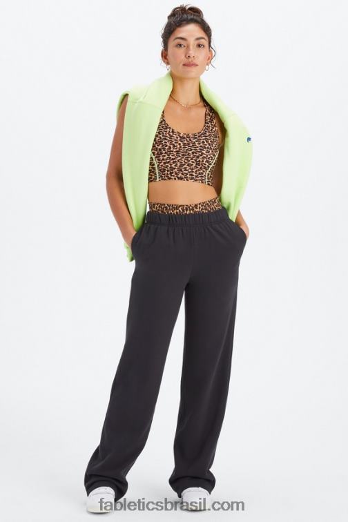 Fabletics cheetah ondulado/iluminador 420HR1748 sutiã esportivo de médio impacto em movimento 113 mulheres