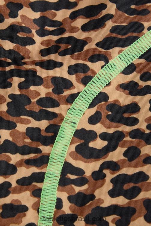 Fabletics cheetah ondulado/iluminador 420HR1748 sutiã esportivo de médio impacto em movimento 113 mulheres