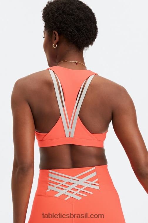 Fabletics cinza atômico/pedreira 420HR1798 boost sutiã esportivo de médio impacto 123 mulheres