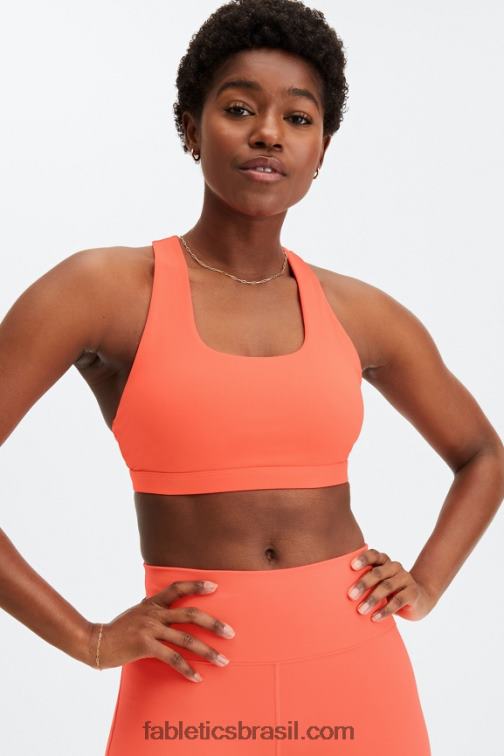 Fabletics cinza atômico/pedreira 420HR1798 boost sutiã esportivo de médio impacto 123 mulheres