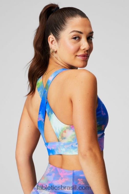 Fabletics escaldante 420HR1696 sutiã esportivo oasis twist 104 mulheres