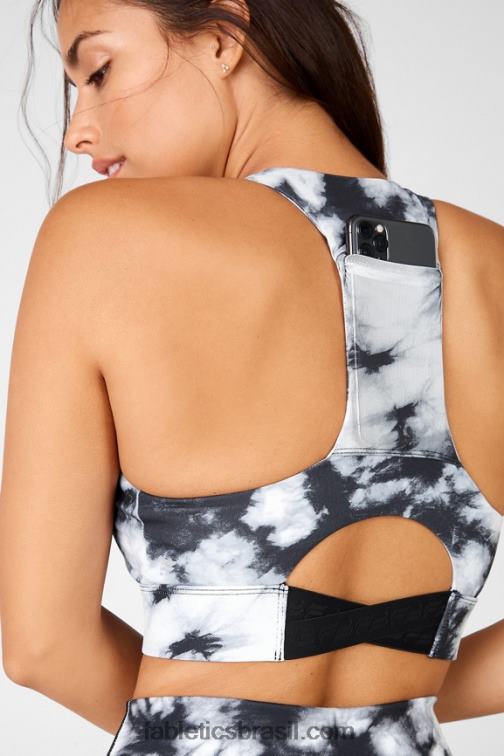 Fabletics estático 420HR1840 sutiã esportivo midi impacto médio para viagem 131 mulheres