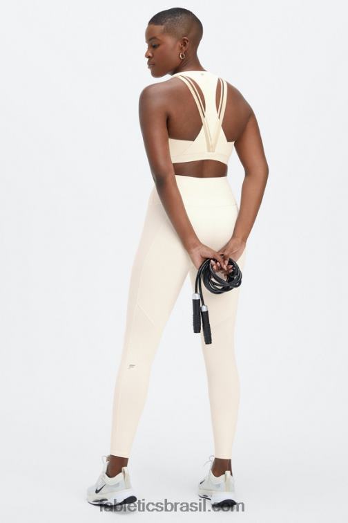 Fabletics garça/ouro 420HR1782 boost sutiã esportivo de médio impacto 120 mulheres