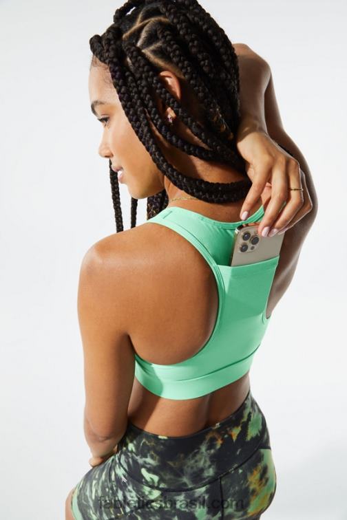 Fabletics água tropical 420HR1762 sutiã esportivo de médio impacto em movimento 116 mulheres