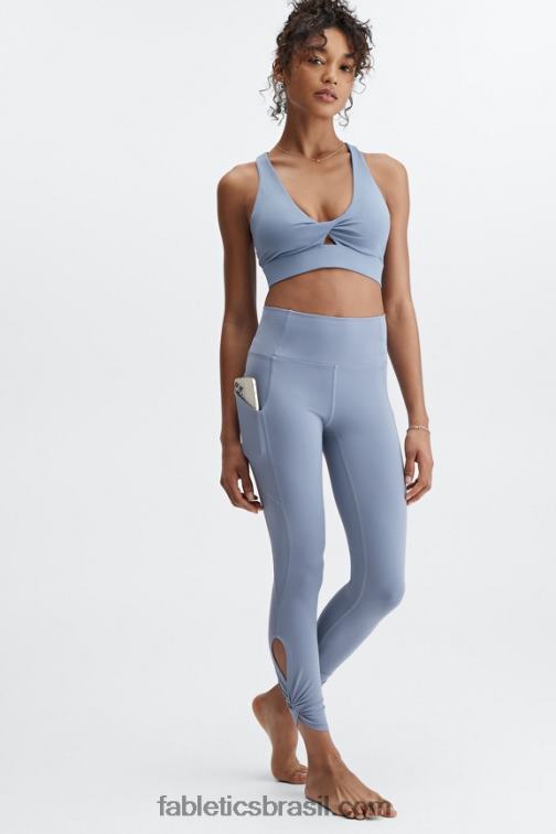 Fabletics jeans desbotado 420HR1726 sutiã esportivo oasis twist 110 mulheres