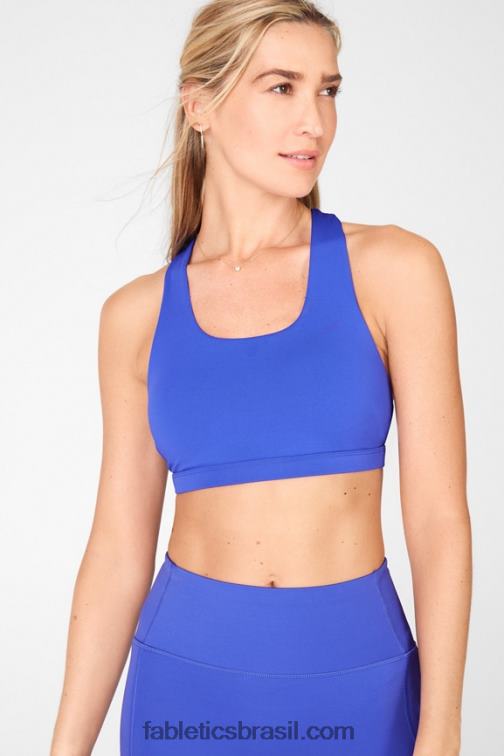 Fabletics lápis-lazúli 420HR1805 boost sutiã esportivo de médio impacto 124 mulheres