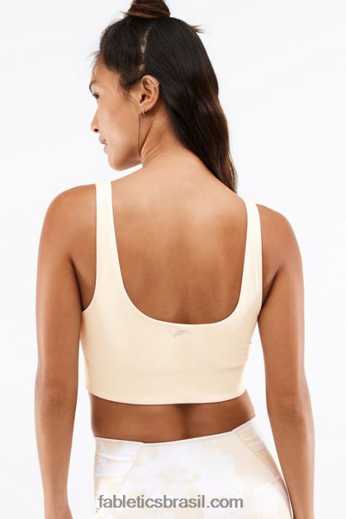 Fabletics leite de mel magma 420HR1857 sutiã esportivo harlyn midi de impacto médio mulheres