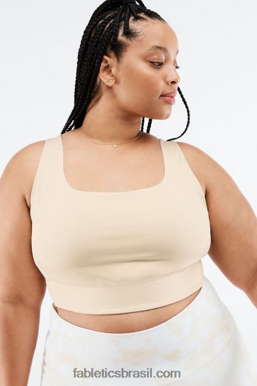Fabletics leite de mel magma 420HR1858 sutiã esportivo harlyn midi de impacto médio mulheres