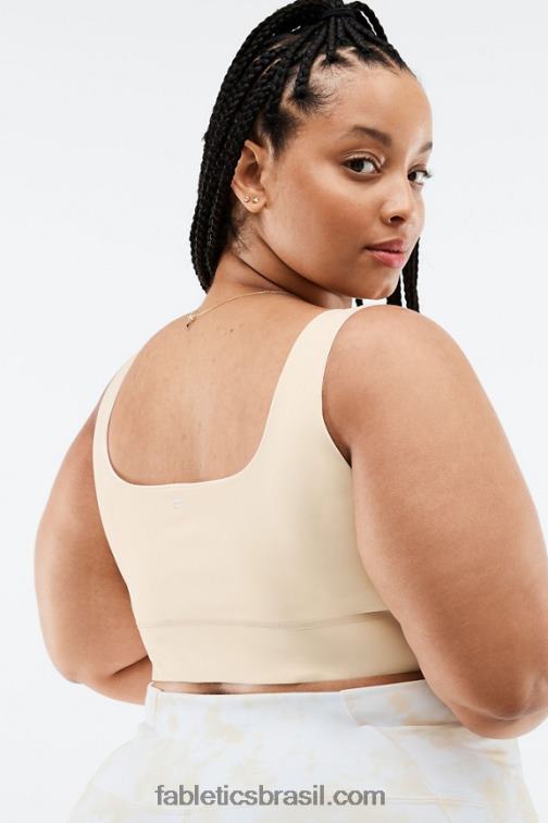 Fabletics leite de mel magma 420HR1858 sutiã esportivo harlyn midi de impacto médio mulheres