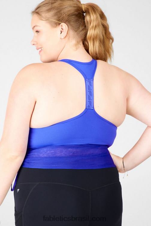 Fabletics logotipo da supernova 420HR1929 ryan sutiã esportivo com logo midi mulheres