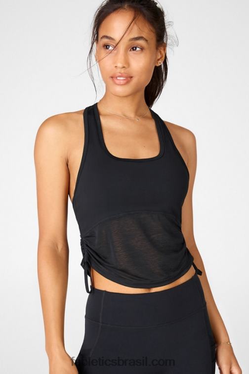 Fabletics logotipo preto 420HR1927 ryan sutiã esportivo com logo midi mulheres