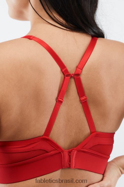 Fabletics maçã vermelha 420HR1893 khloe sutiã esportivo de médio impacto mulheres