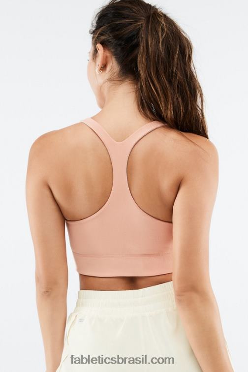 Fabletics madeira de bétula/concreto 420HR1861 sutiã midi reversível de malha simone mulheres