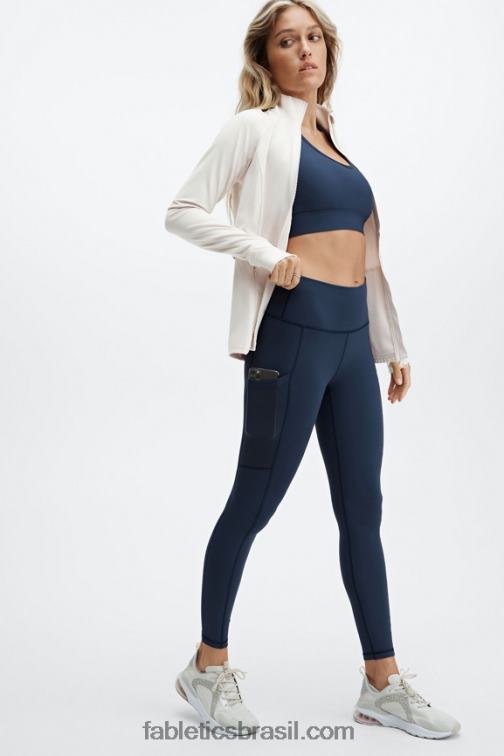 Fabletics mar mais profundo 420HR1766 sutiã esportivo de médio impacto em movimento 117 mulheres