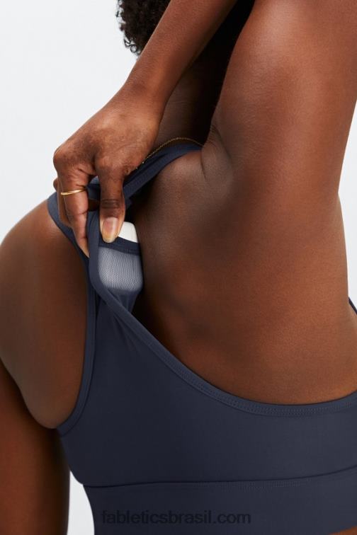 Fabletics marinho clássico 420HR1757 sutiã esportivo on-the-go de tênis universal mulheres