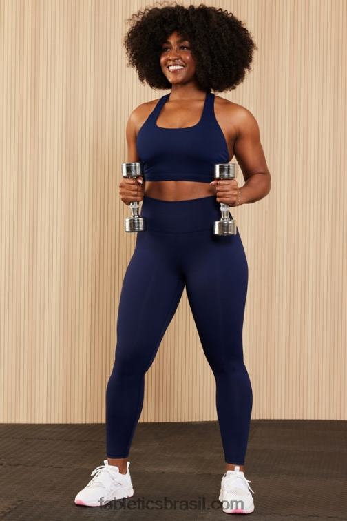 Fabletics marinho profundo/multi 420HR1775 boost sutiã esportivo de médio impacto 118 mulheres