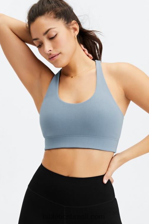 Fabletics nuvem de chuva/preto 420HR1860 sutiã esportivo reversível de malha simone mulheres